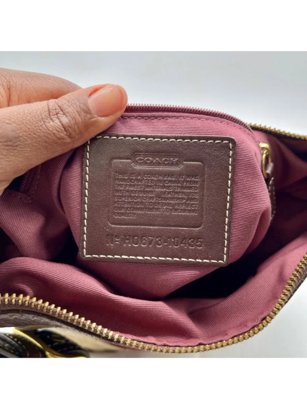 Coach Multi Colored Vintage Patchwork Crossbody Bag